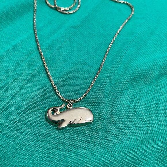 Napier Whale Necklace VTG Signed - Picture 2 of 9